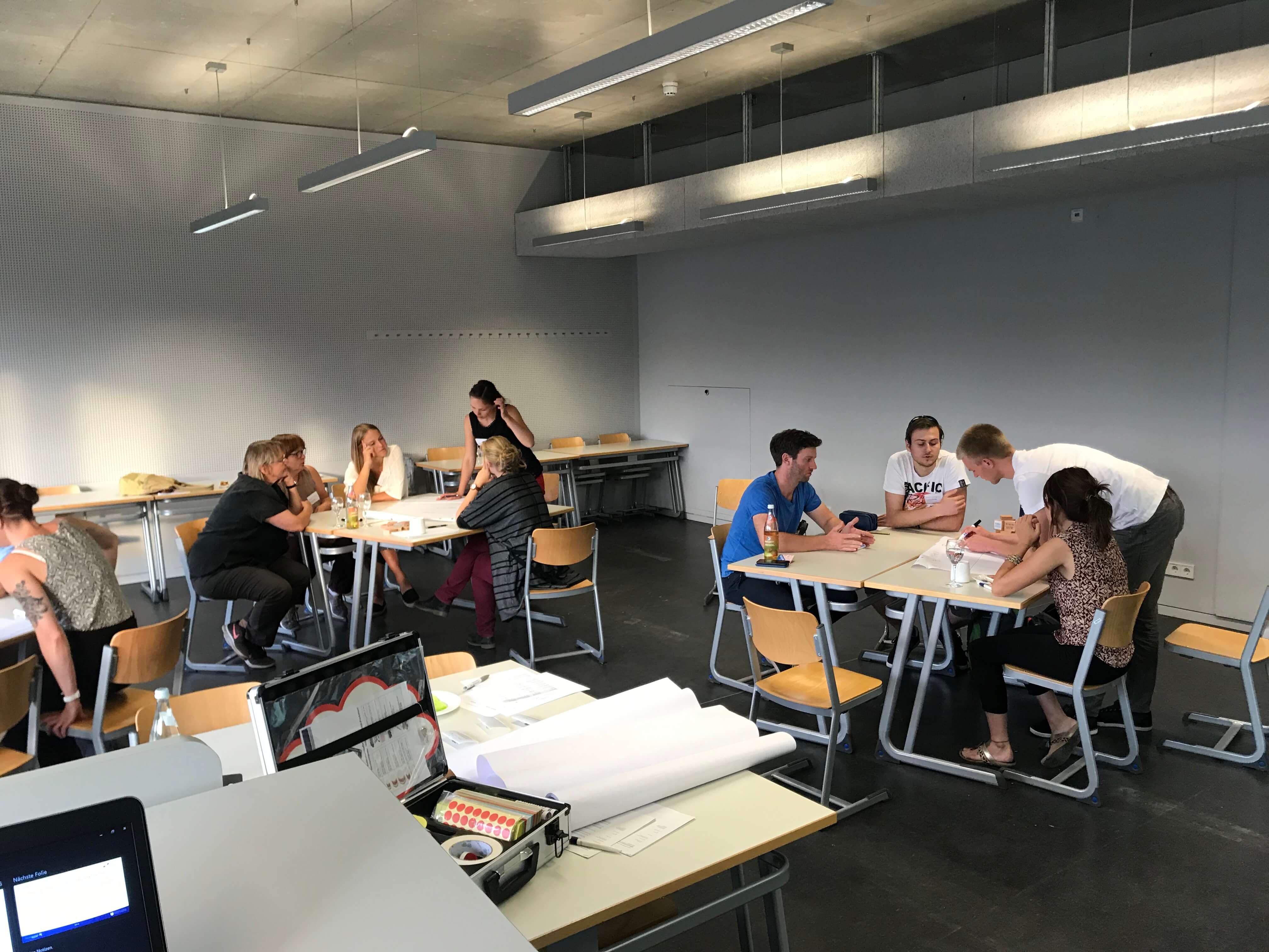 MiB-Workshop Situation aus dem Workshop für eine nachhaltigere Region 10.