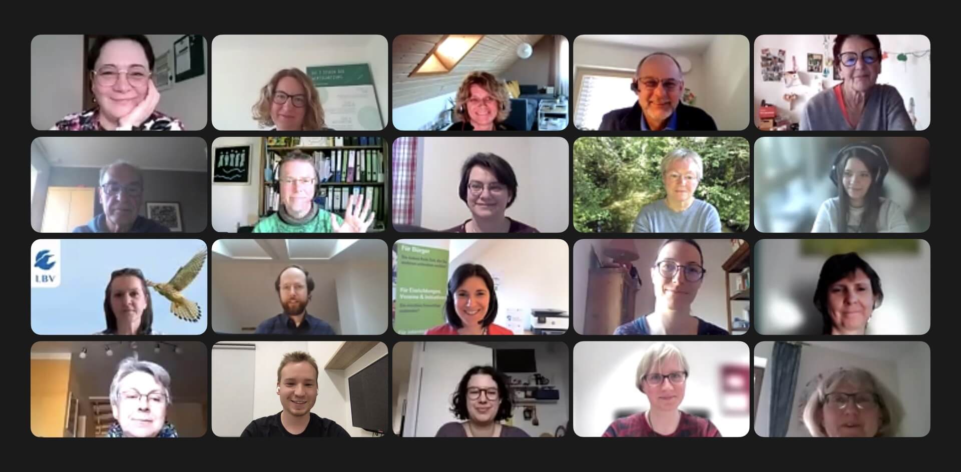 Gruppenfoto Zoom Workshop Mib 24.03.2022