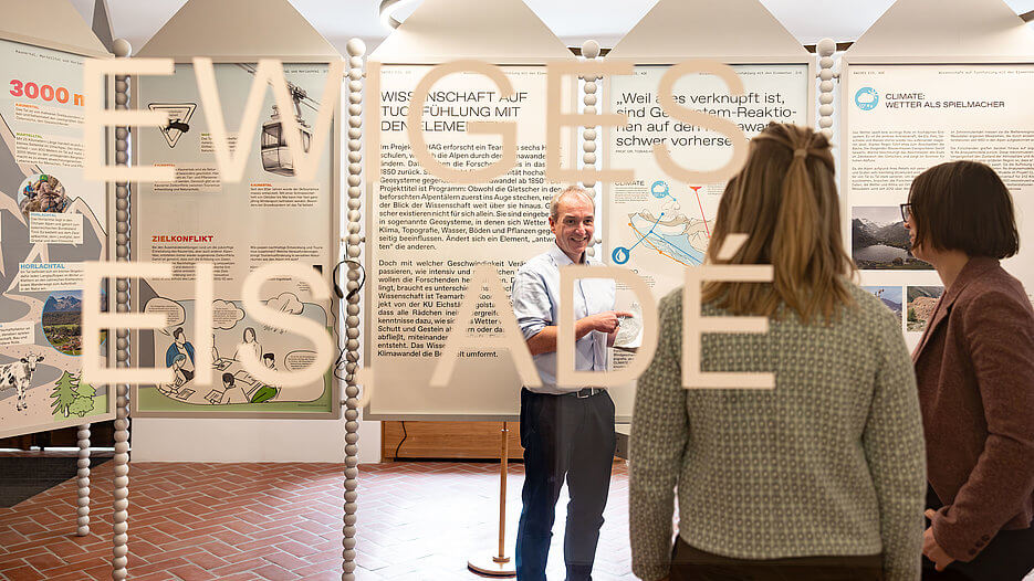 Ewiges Eis, adé_Wissenschaftsausstellung