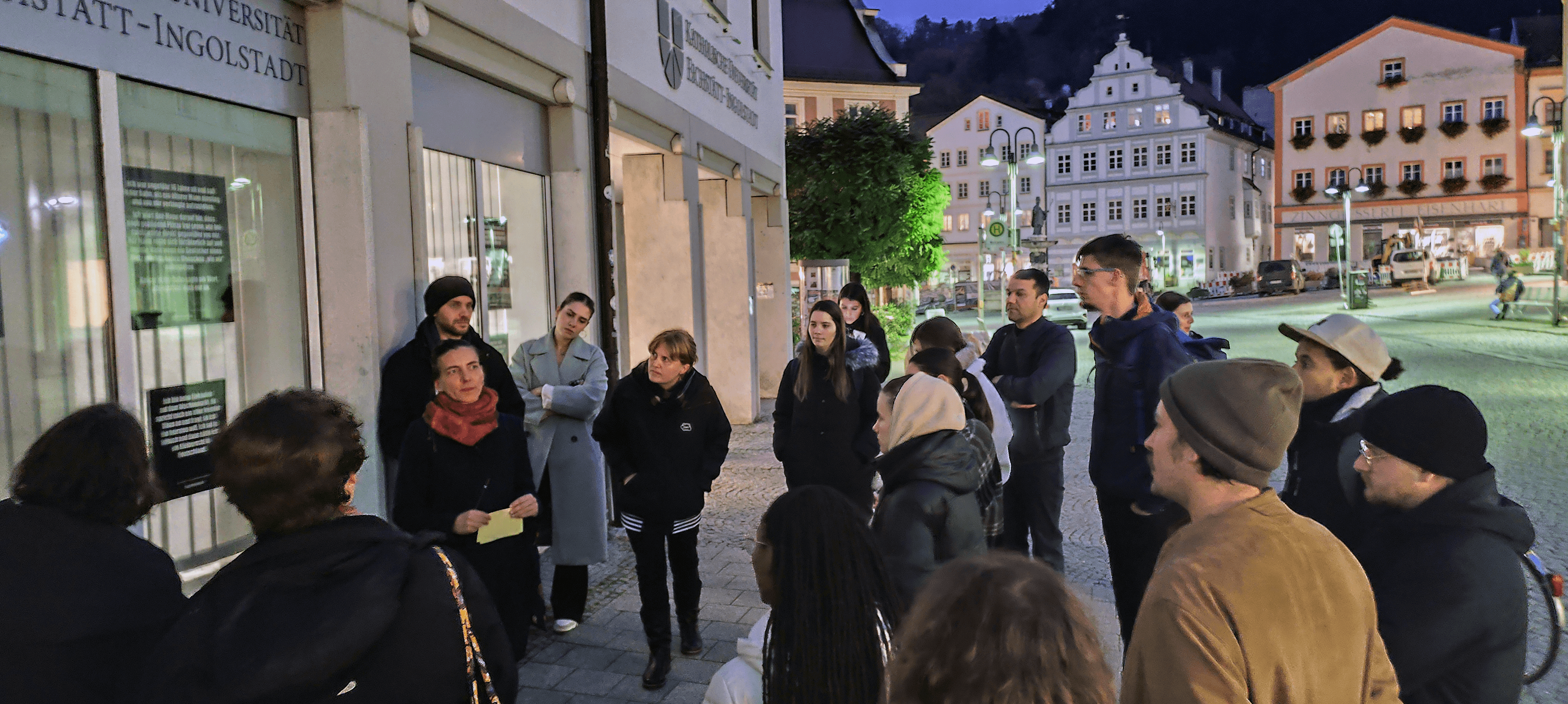 Stadtspaziergang zur Ausstellung @wasihrnichtseht